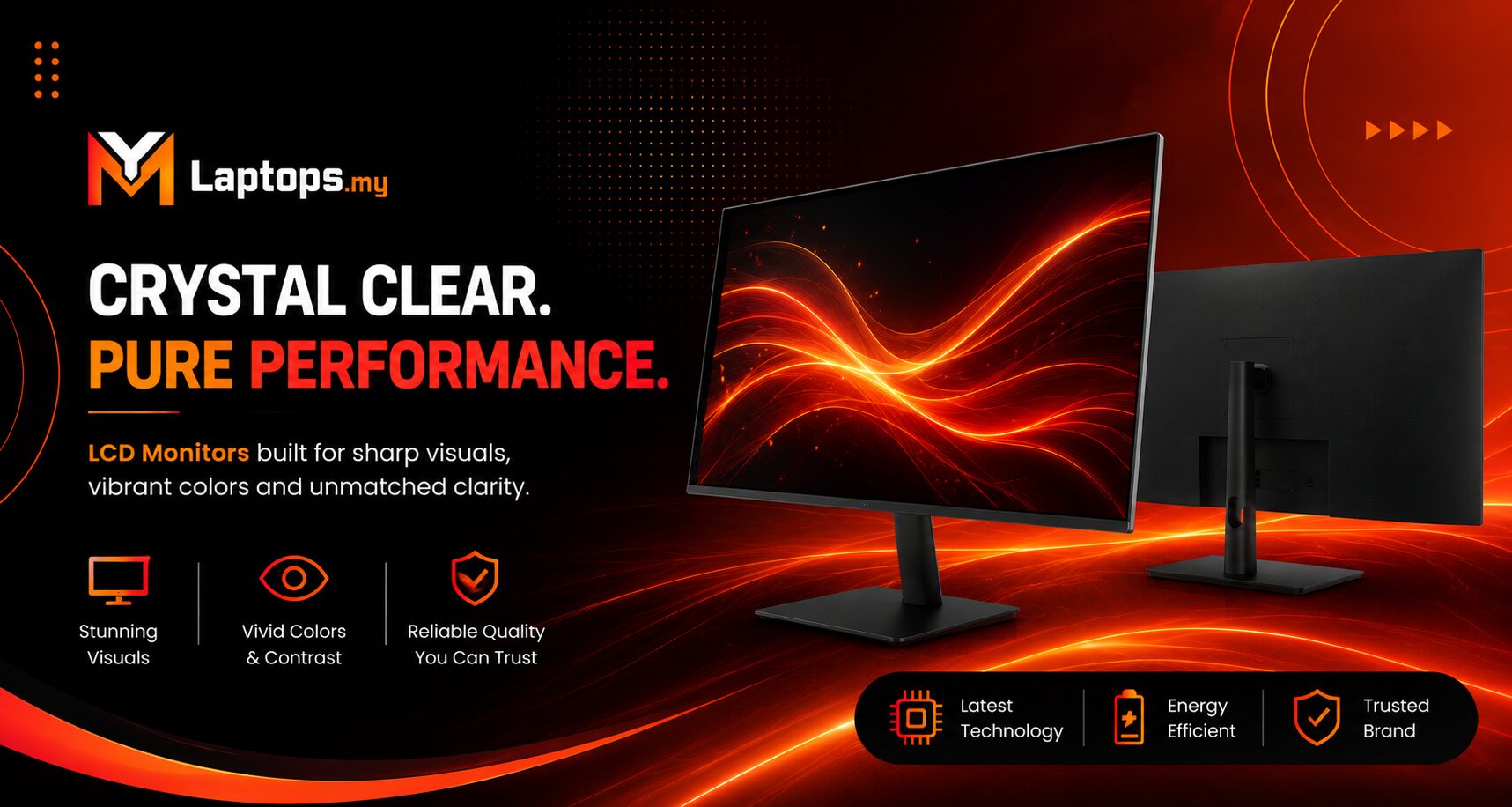 LCD Monitor Banner