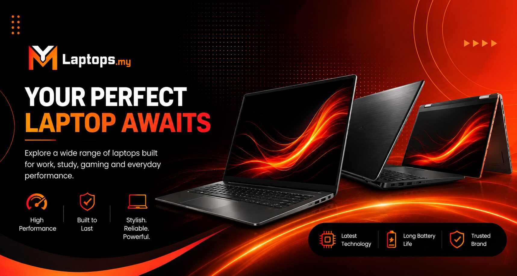Laptops Banner