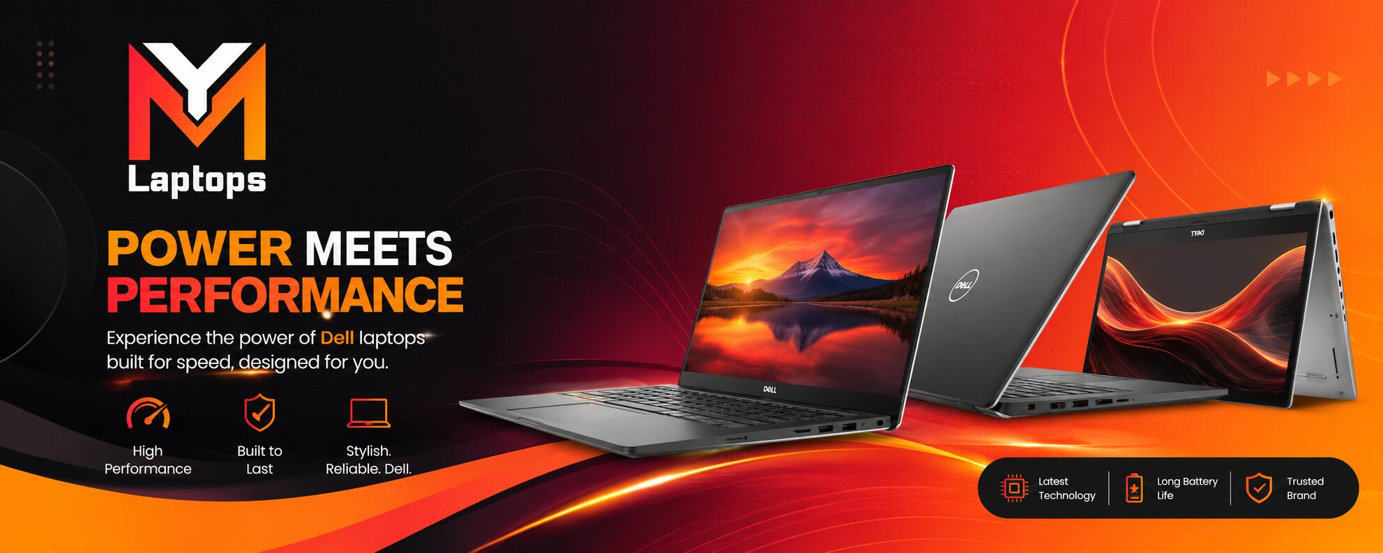 MyLaptops Dell Laptop Banner